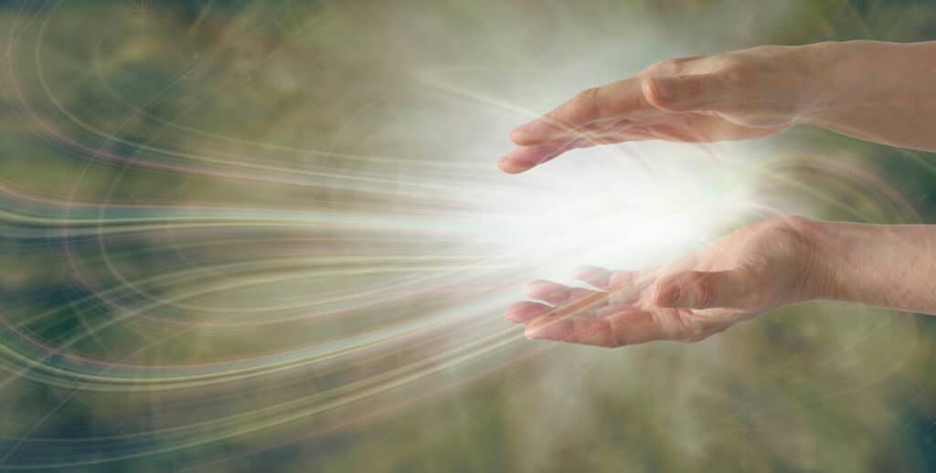 Negative energy removal, purification by light, emotional cord cutting, good wish casting with Mary
