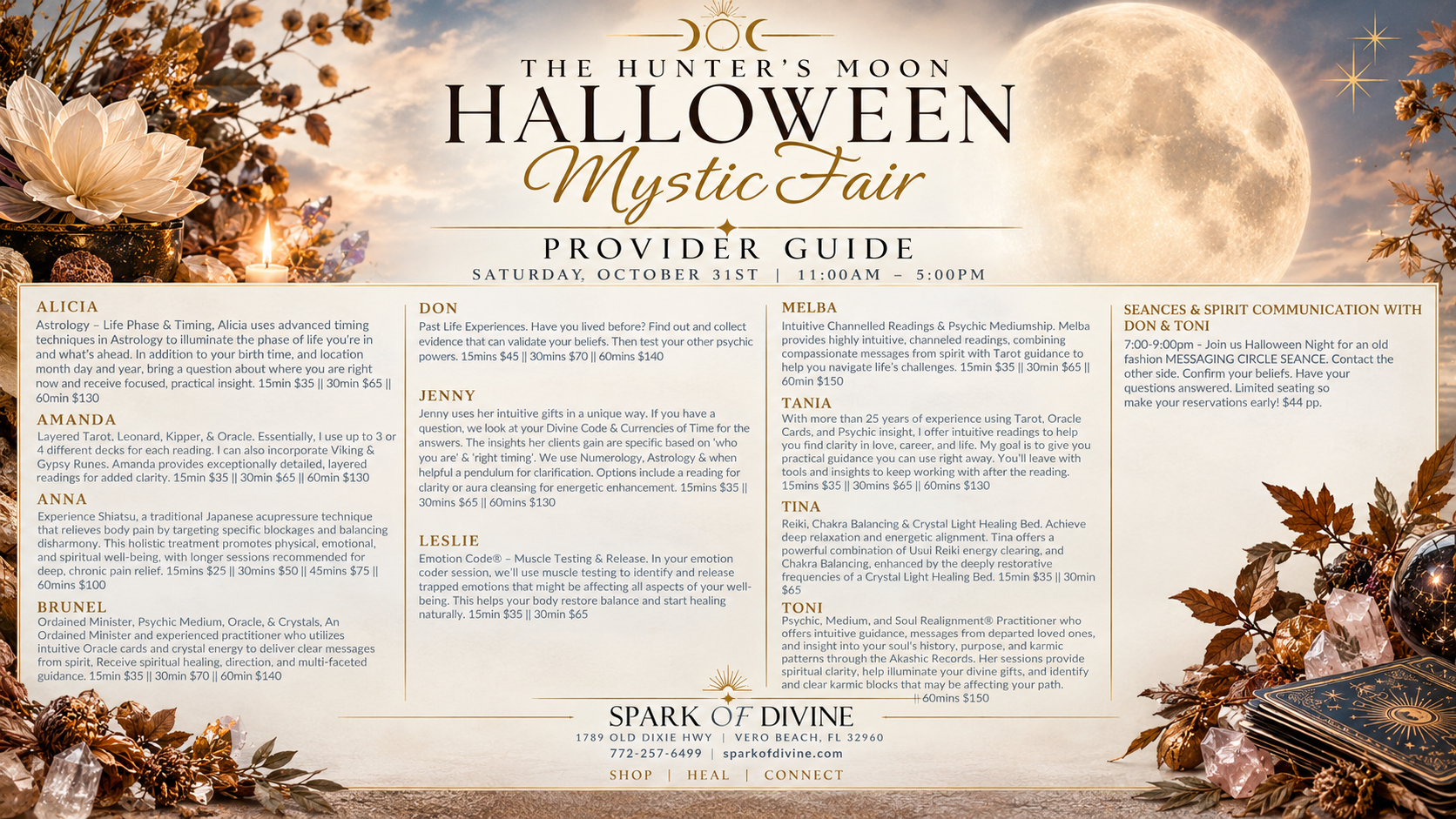 Hunter’s Moon Mystic Fair Guide