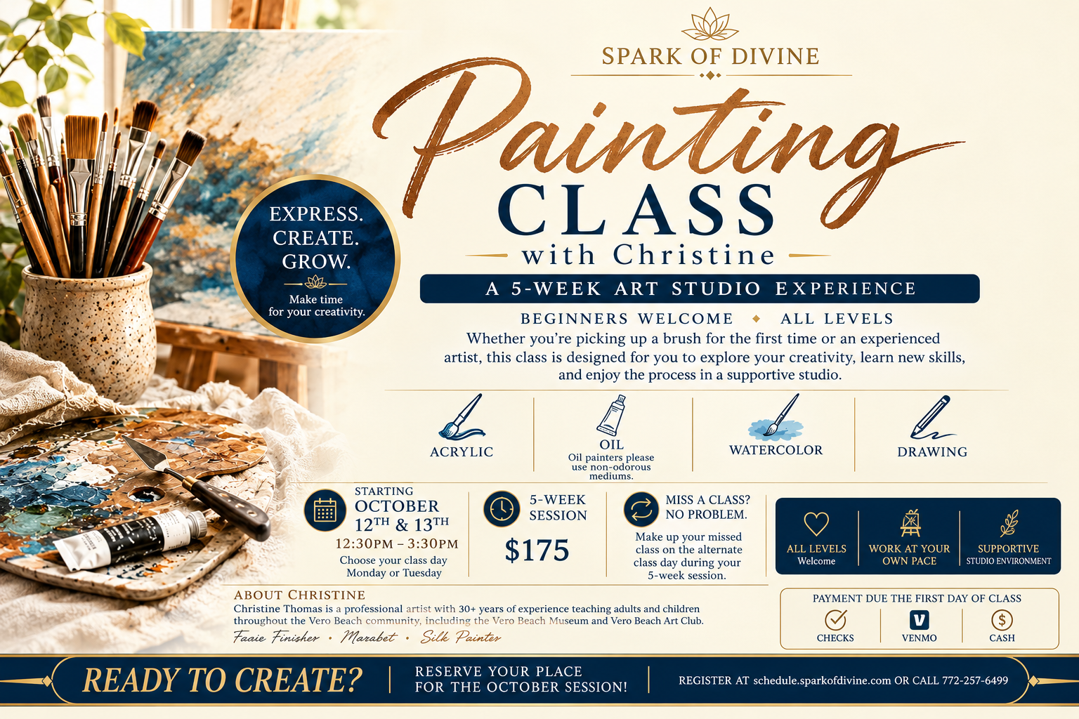 Painting Class_ A Five-Week Art Studio Experience