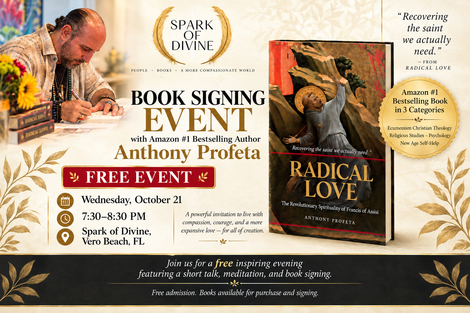 Radical Love Book Signing Event